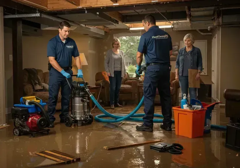 Basement Water Extraction and Removal Techniques process in Harrison, MI